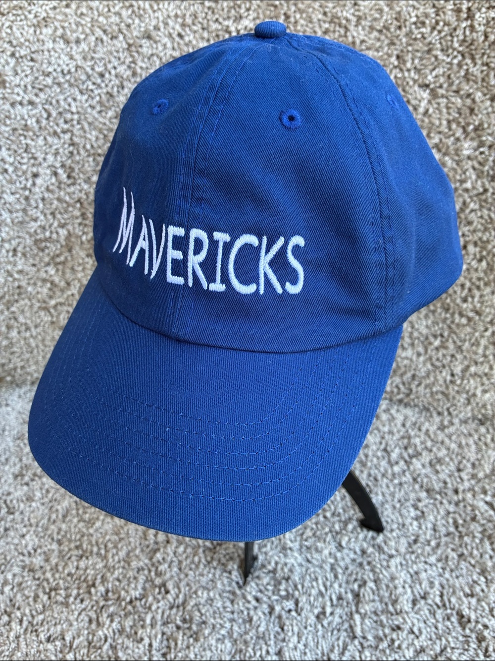 Mavericks Blue Strapback Cap